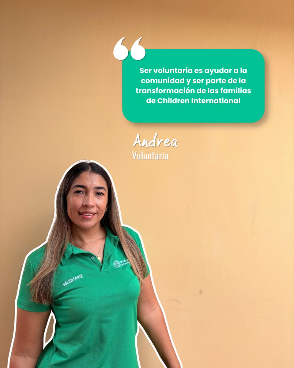childrenIntCol's tweet photo. En Children International, ser voluntario significa construir oportunidades 💜 https://t.co/d5EIQbz1BK