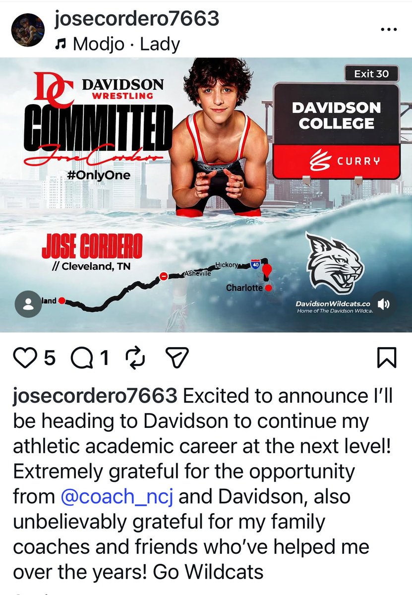 CLTRTC's tweet photo. 🚨Breaking News🚨
Jose Cordero 
Class of 2026
WT: 125
🏠 Cleveland, TN
🏫 Cleveland High school
🤼
4X Tennessee State Champion 
5X Fargo All-American.
2024 U.S. Open 45kg 4th
has committed to @DavidsonWRES https://t.co/LfjopK5mM6