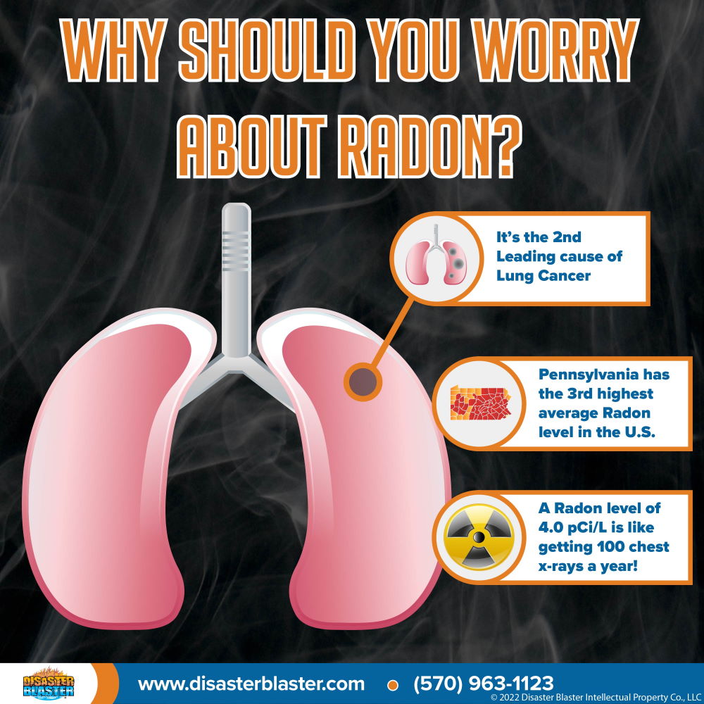 disasterblaster's tweet image. Did you know that the 2nd leading cause of lung cancer could be in your home without you even realizing it?

Ask our team today how you can find out if you have #Radon in your #home and how we can help resolve it for you!

#house #realestate #realtor #DisasterBlaster #scranton