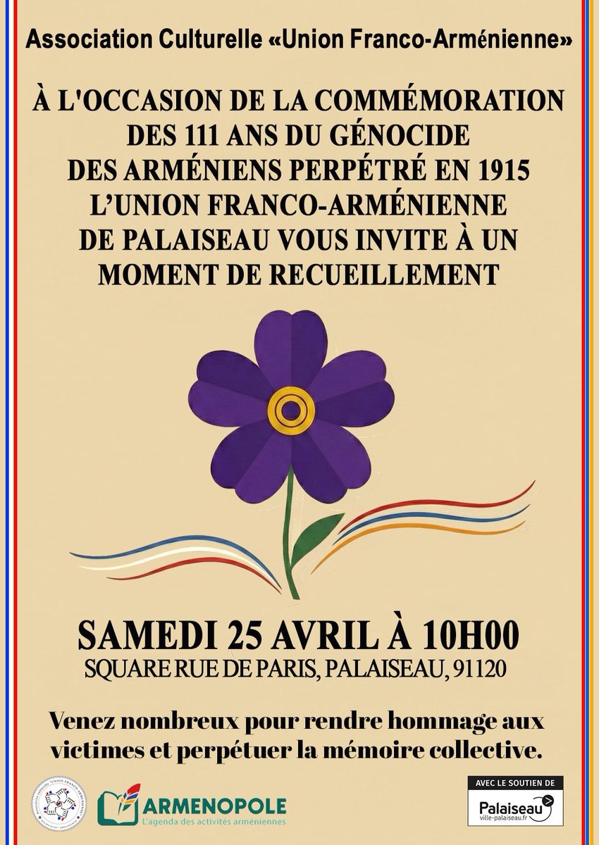 Association culturelle Union Franco-Arménienne tweet media