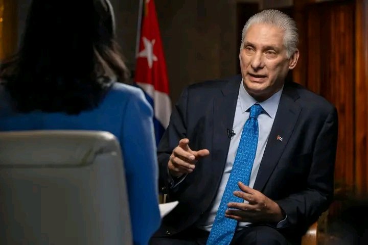 🇨🇺| <a href="/DiazCanelB/">Miguel Díaz-Canel Bermúdez</a> a Meet the Press

No creo que el pueblo norteamericano, que es un pueblo sensible, permitiría que su país, que su Gobierno invada una pequeña isla que no reporta ninguna preocupación en materia de seguridad nacional.

#SanctiSpíritusEnMarcha 
#YoSigoAMiPresidente