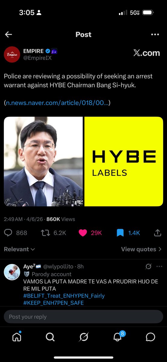 BRINGBACKHEESEUNG-ENOT7 tweet media