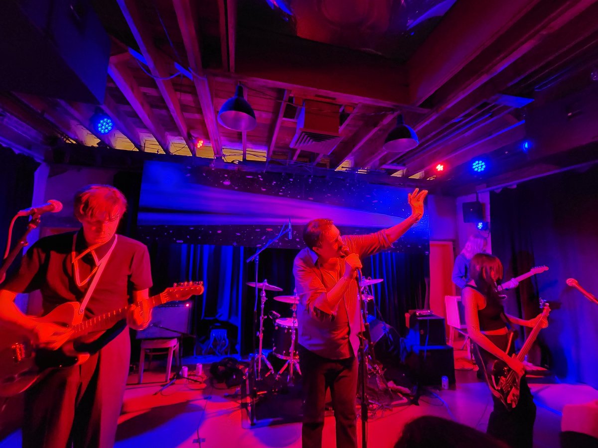 Saw Art Brut live for the first time after being a lifelong fan since I was 5 years old! Their stage presence and humor is a blast! Met <a href="/EddieArgos/">Eddie Argos</a> too