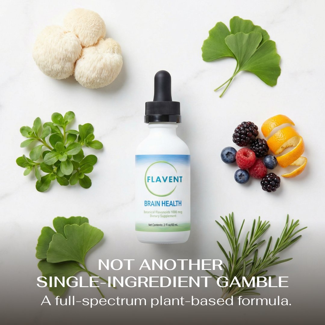 Flaventrelief's tweet image. Flavent Brain Health is a complete full-spectrum plant-based formula 🌱🍄 with Lion’s Mane, Ginkgo, botanical flavonoids &amp;amp; more.
A natural addition to your daily wellness routine for a clearer, more vibrant mind 💡
#Flavent #BrainHealth #PlantBased #FullSpectrum #NaturalWellness