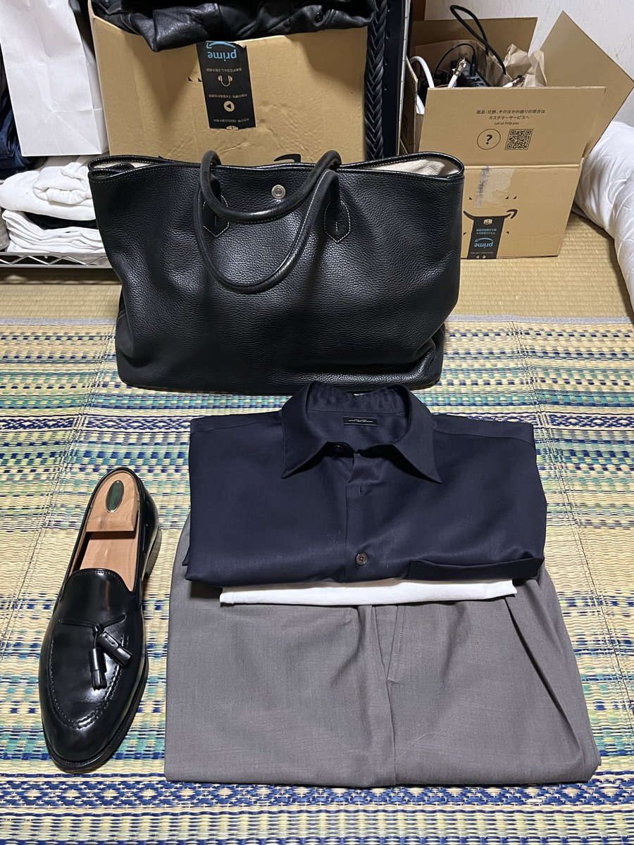 6eou1e6wdhLOjc3's tweet image. おはようございます😃今日のコーデ→古着50‘sヘラクレスのカバーオール、GLRのシャツ、GLRのワイドスラックス、クロケットのキャベンディッシュ2。大人の古着ミックスカジュアルコーデ👍#古着　#グリーンレーベルリラクシング  #クロケット　#ビンテージ