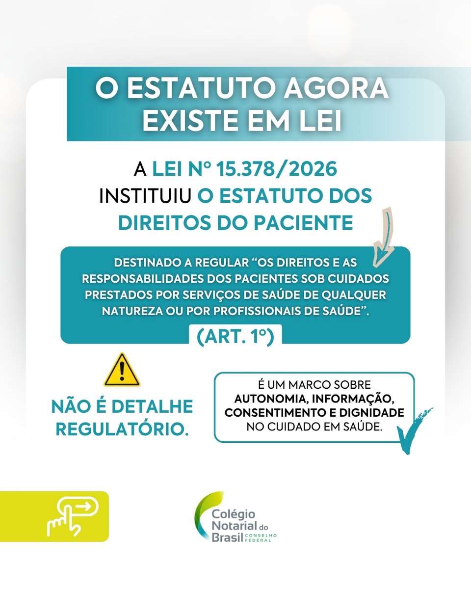 Colégio Notarial do Brasil tweet media