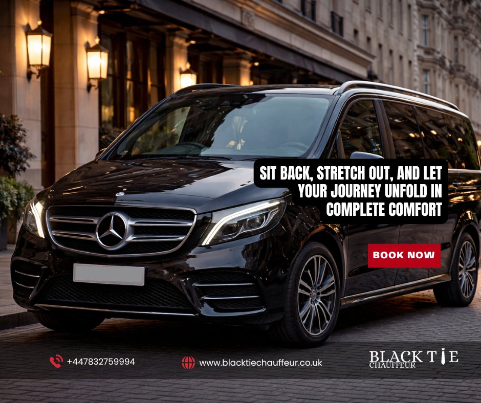 blacktie_chauff's tweet image. The Mercedes-Benz V-Class is designed for those who travel together without compromise. Whether it’s airport transfers, business travel, or a day across London, every journey feels effortless, spacious, and refined.
🌐 blacktiechauffeur.co.uk

#MercedesVClass #ChauffeurService