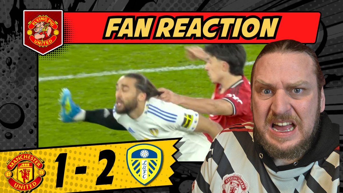 FlyingPigUnited's tweet photo. MAN UNITED 1-2 LEEDS RANT HERE https://t.co/0jy9jHMNUr via @YouTube

FUMING! 🤬 RANT Manchester United 1-2 Leeds United Fan Reaction RAGE 

#manutd #leeds #mufc #munlee #rant #manchesterunited https://t.co/fDICc1ZPqE