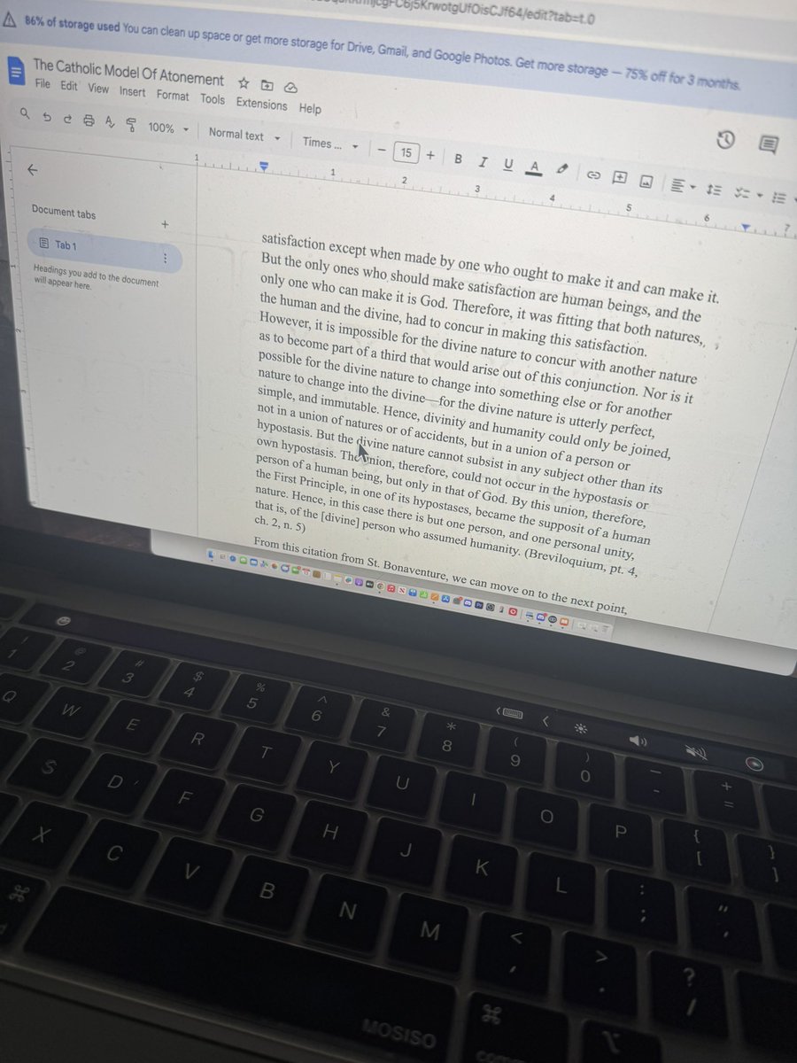 Thanks to all my supporters for 3k subs! I’m currently working on a script presenting the Catholic model of the atonement, and hope to publish the video by the end of the week. I’ve just been procrastinating due to a really bad headache.