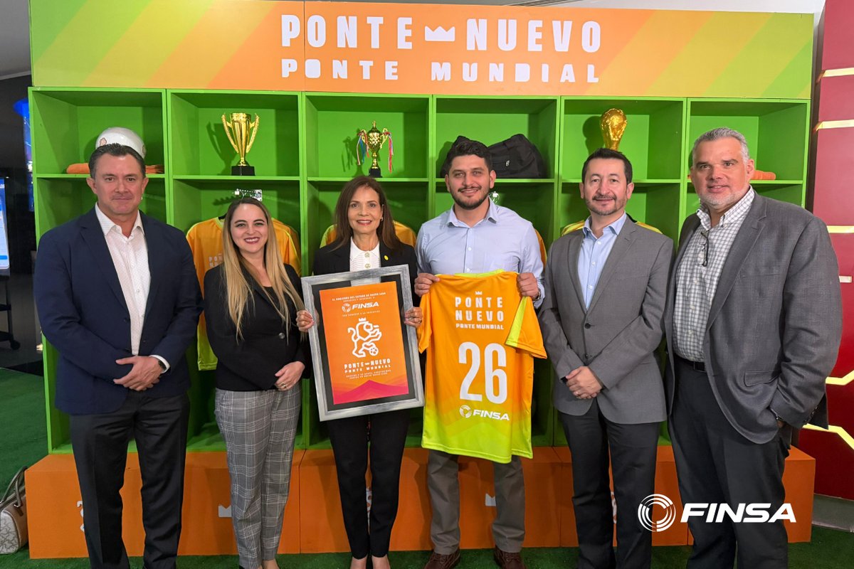 FinsaIntl's tweet photo. Fuimos reconocidos por nuestra participación en “Ponte Nuevo, Ponte Mundial”, iniciativa que impulsa la transformación de Nuevo León rumbo al Mundial 2026. En FINSA, reafirmamos nuestro compromiso con el desarrollo de espacios que generan bienestar y fortalecen a las comunidades. https://t.co/J35SggfRzS