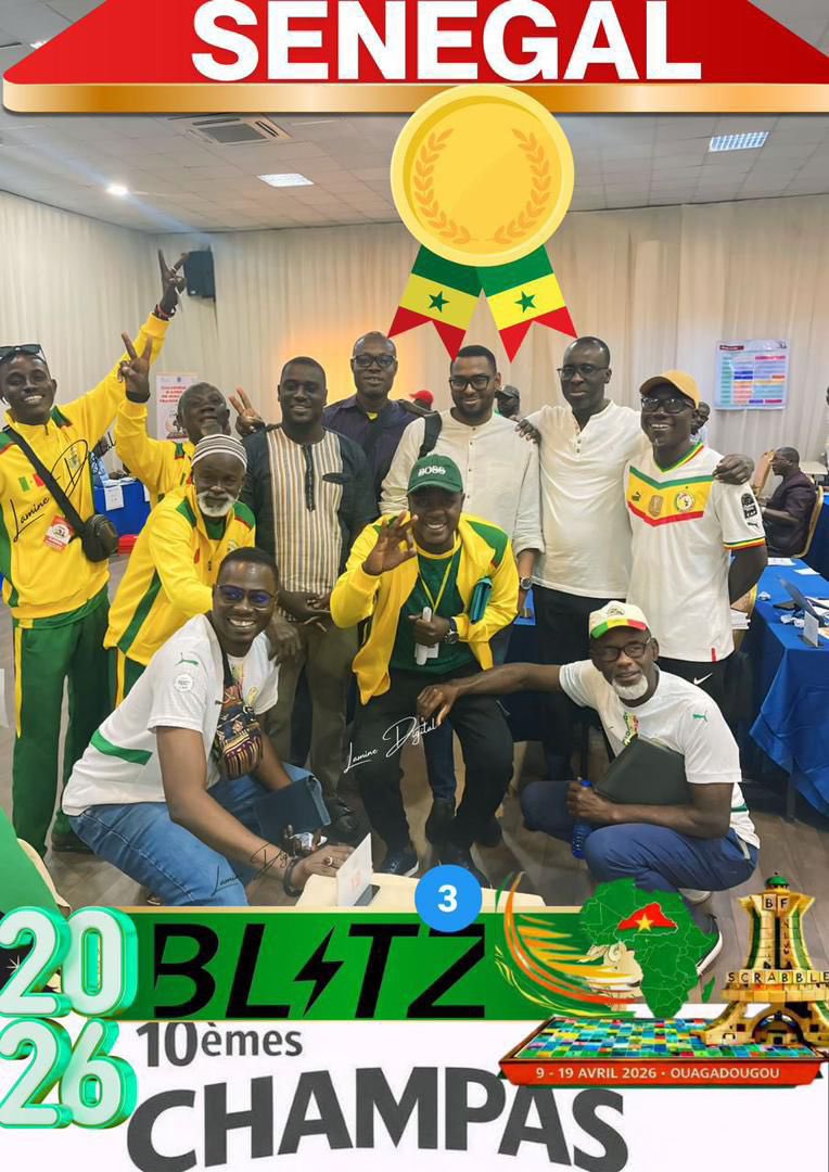 ViePubliqueSN's tweet photo. Le Sénégalais Mactar Sylla remporte le titre de champion d’Afrique 2026 de Blitz (format rapide, avec très peu de temps de réflexion par coup) aux Championnats d’Afrique de Scrabble francophone (CHAMPAS) en cours à Ouagadougou.

 Aperçu de son parcours:

🏆 Champion d’Afrique de Blitz 2026

🥉 3e au championnat du monde de Blitz  2018

🏆 Champion du monde de Blitz 2007

🏆 Champion du monde par paires 2007, 2016

🇸🇳 Champion du Sénégal à plusieurs reprises (2003, 2004, 2006, 2007 …)

🇫🇷 Champion de France Espoir 2010