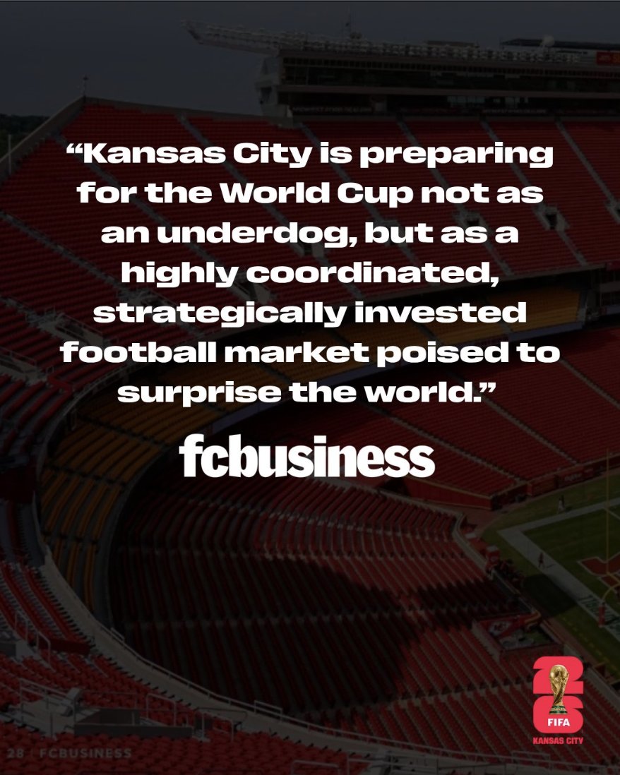 With less than 60 days to go to the FIFA World Cup 2026™, Kansas City is drawing global attention. 🌎

<a href="/fcbusiness/">fcbusiness Magazine</a> recently spoke with KC2026 CEO Pam Kramer, highlighting the city's "...world class facilities, a central logistical advantage and a legacy vision that extends far