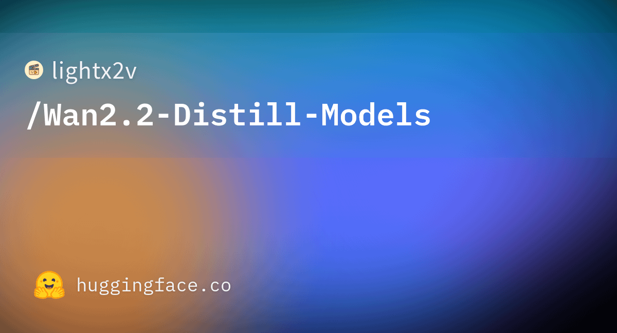 aiaicreate's tweet image. Stable Diffusion向け新LoRA
「WAN 2.2 Lightx2v speed lora 260412」公開。
旧版からの改善指摘あり、4ステップ高速生成が特徴。
軽量なLoRA版（614MB）も提供。
多数のLightx LoRAの中で最新版との見方。
現在フィードバック募集中。

#StableDiffusion
#LoRA

URLはリプ⬇️