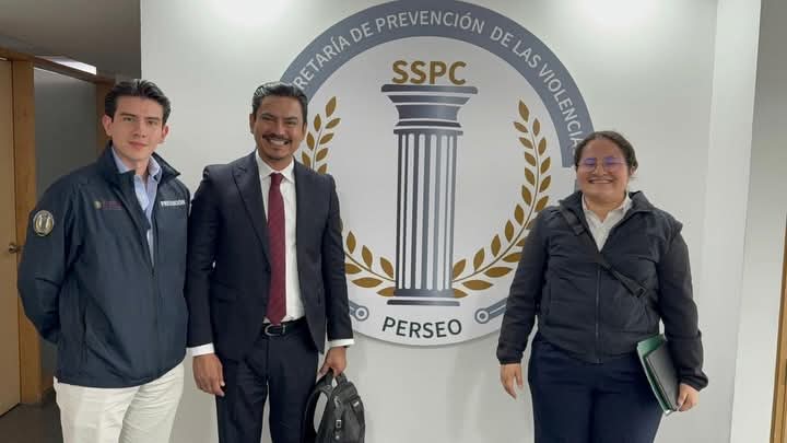 El Presidente Municipal Ray Chagoya se reunió en la CDMX con Miguel Torruco Garza, Subsecretario de Prevención de las Violencias de la Secretaría de Seguridad y Protección Ciudadana, con el objetivo de dialogar sobre estrategias de prevención, construcción de paz y acciones