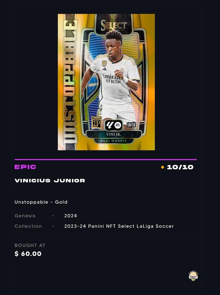 CasaBonitaCards's tweet image. 🔥👀 A selection of a few of my #panini #blockchain pickups today. Been concentrating on some value jersey matches recently, and potential world cup increase stars. 🌟🔥 #nft #nfts #crypto #collect #MLS #woldcup