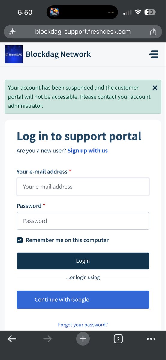 ChesterPopham's tweet photo. Is @blockdagnetwork #blockdagnetwork a scam. Weeks and my tokens are not in my wallet instead of help they suspend my account!!!!  What the Fuck. https://t.co/lCk5FrUUic