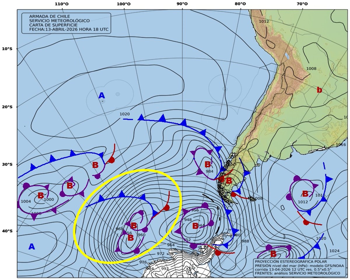 Centro Zonal de Meteorología Marina Puerto Montt tweet media