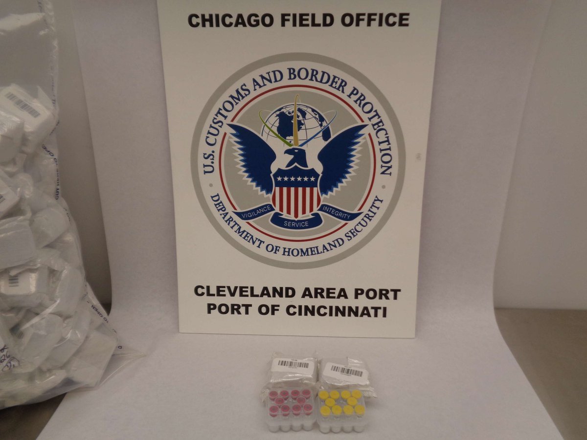 borderObserver's tweet image. #STATUS 2026-Apr-19

Search Engine 27 Headlines for #Sat 18 Apr 2026
hayzwire.com/index.html

#Photos @OFOEAC 13 Apr
Cincinnati @DFOChicago officers foiled a scheme to smuggle 5,000+ unapproved, mis-manifested peptides from China.