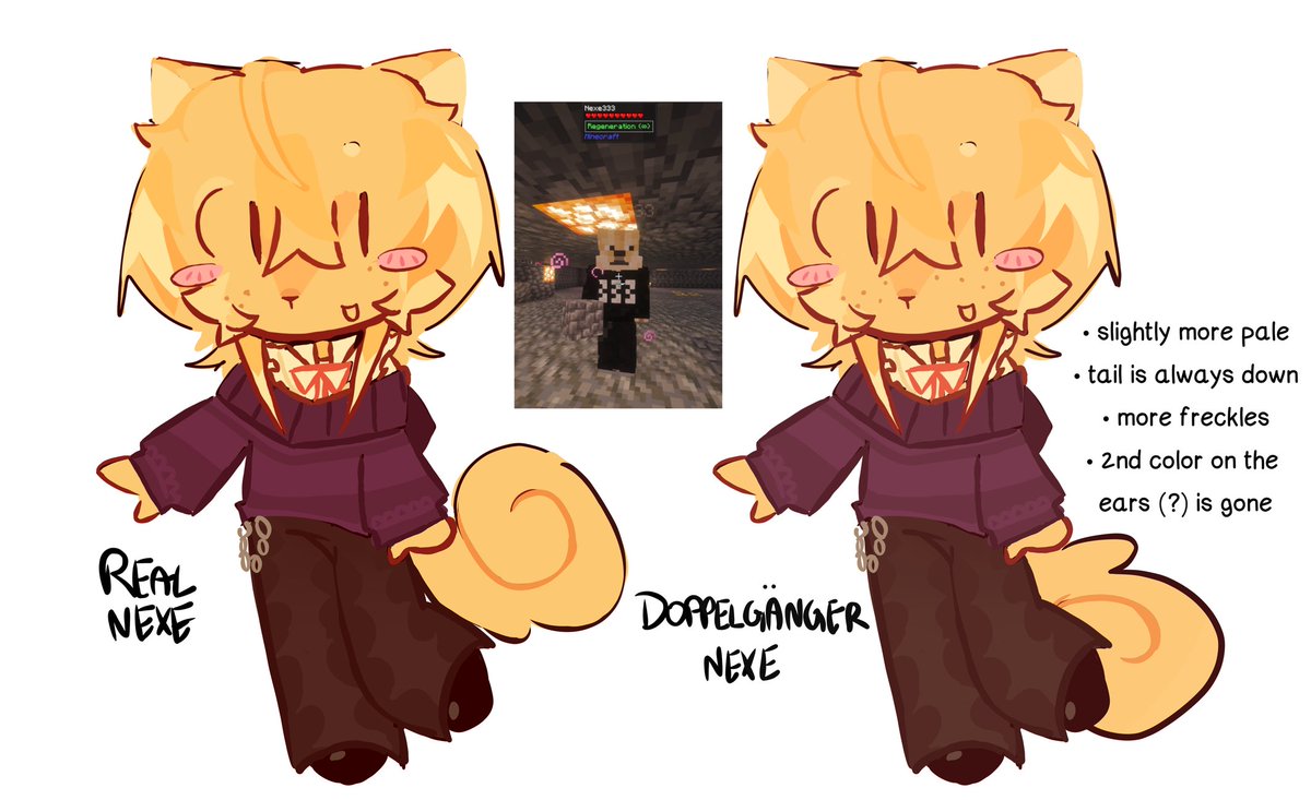 wemmbuism's tweet image. I like the nexe clone!!! designs sheets kinda ^.^ #nexefanart #qsmp2