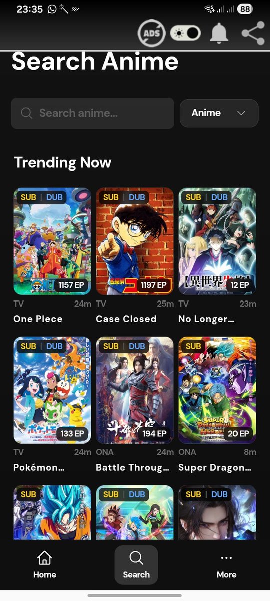 FyiniteTV's tweet photo. Watch your favorite anime for free link on the comment section https://t.co/aifzG4pKsj