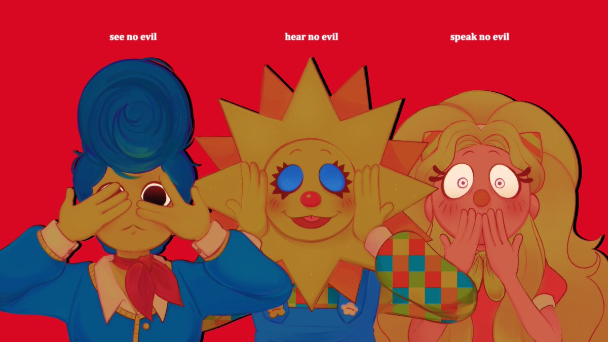 Rotten_Devil's tweet image. See no evil, hear no evil, speak no evil.

#WelcomeHome #WHtwt