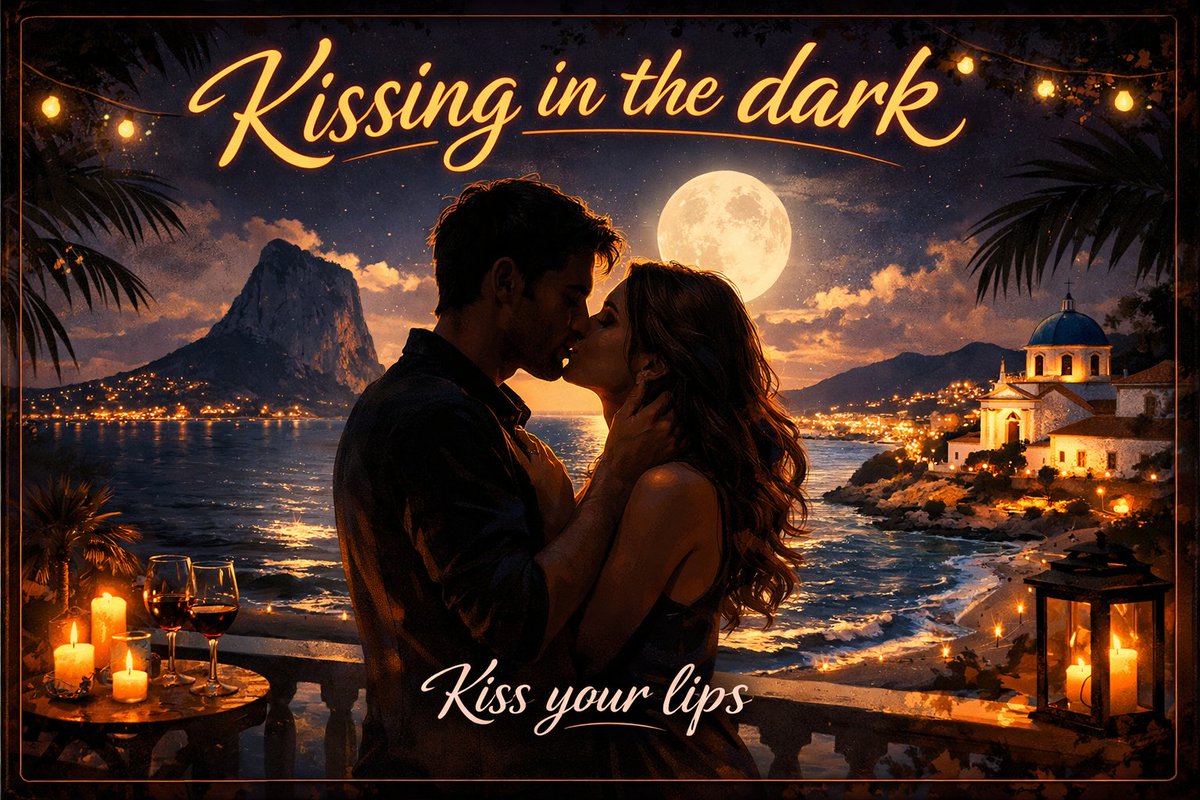 Kissing in the dark tweet media