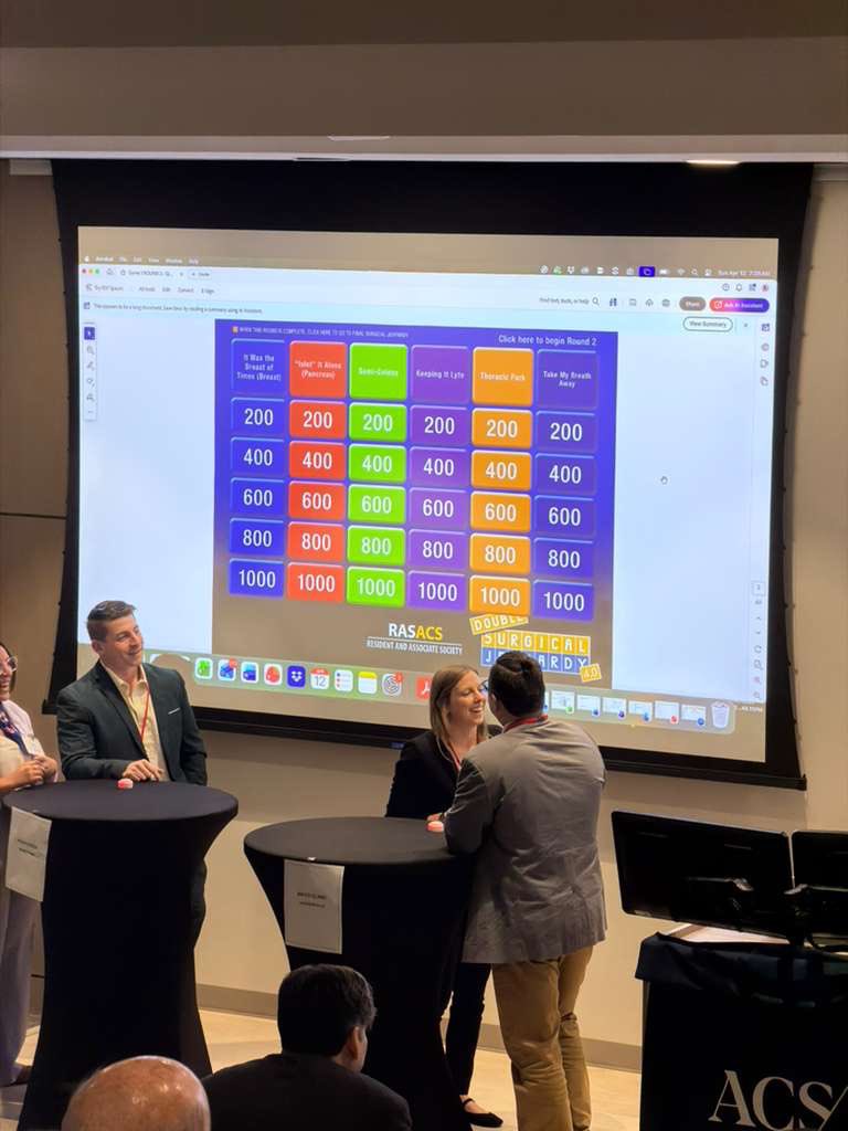 ErbenYoung's tweet image. Excellent representation from @MayoJaxGenSurg and #MayoJaxVascResearch teams at @AmCollSurgeons #FloridaChapter won #TeamJeopardy @PolaniaPolania9 @CamilaEsquetini @adeeb_m75517 @EkinInalMD #DiegoSanchezCalderin