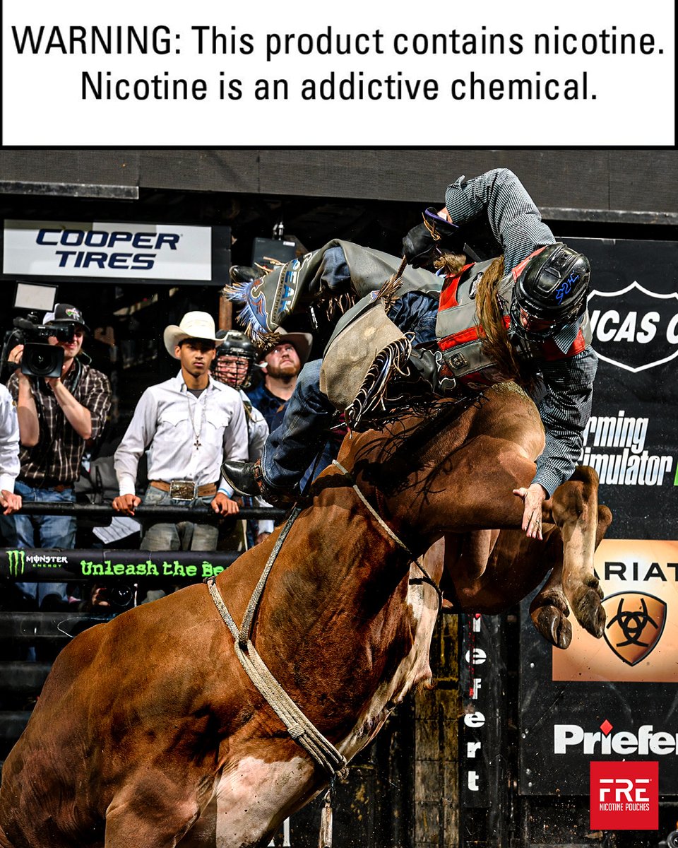 PBR's tweet image. Sometimes you go spinnin' on flossin 🫣

#UnleashTheBeast | @FREPouch