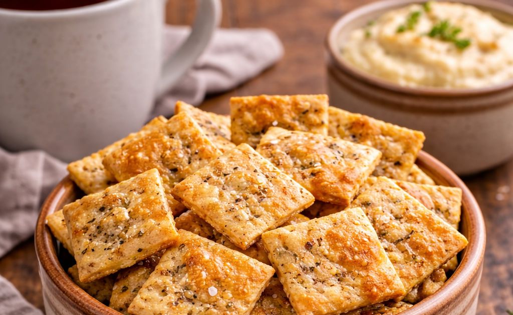 Amelia2325's tweet image. Don’t throw away your sourdough discard 👇
Make these crispy homemade crackers instead ✨
See Recipe Here:  buff.ly/Fe6Mj2d 
#sourdoughdiscard #bakingfromscratch #homemade #easyrecipes