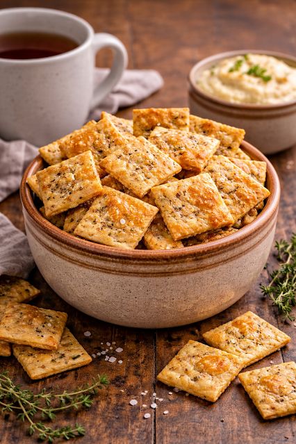 Amelia2325's tweet image. Don’t throw away your sourdough discard 👇
Make these crispy homemade crackers instead ✨
See Recipe Here:  buff.ly/Fe6Mj2d 
#sourdoughdiscard #bakingfromscratch #homemade #easyrecipes