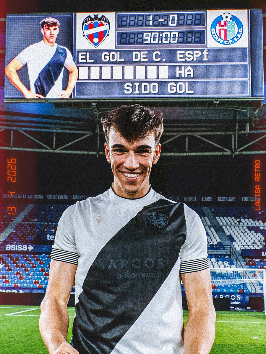 EL GOL DE ESPÍ... 😍⚽️

➡️ #LALIGARETRO

#OrgullGranota 🐸💙❤️