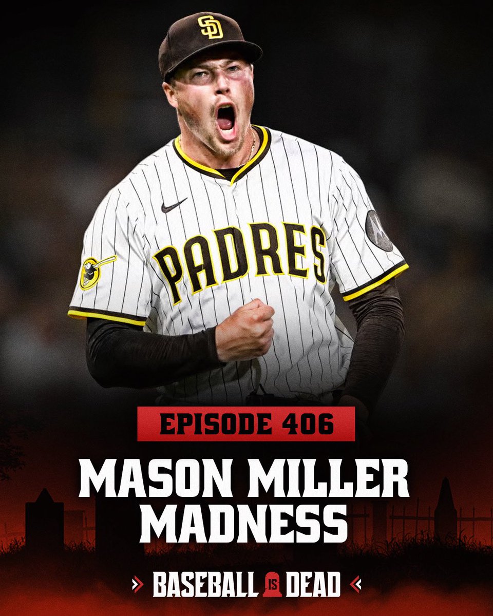 Episode 406: Mason Miller Madness

-Best Last Place Teams
-Blue Jays Concern Level
-Mets Lindor Frustrations
-Top Breakout Players
-Miller’s Dominance

Watch/Listen: beacons.ai/baseballisdead…