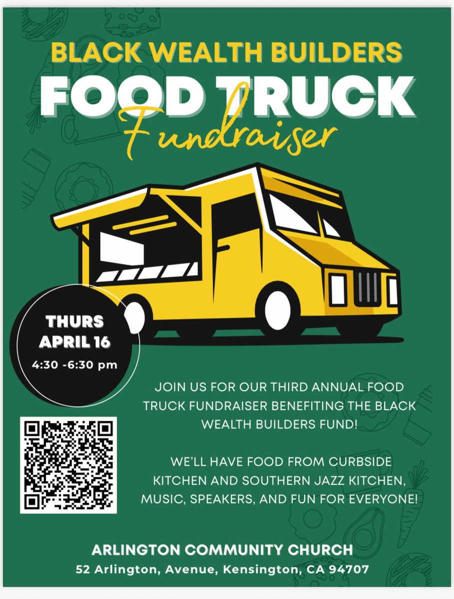 EXPIntl's tweet photo. Join us for delicious #food, #music, and celebration this Thursday at Arlington #Community Church, 4:30-6:30 pm, to support the Black Wealth Builders Fund. See you there! https://t.co/nO7002AAEh