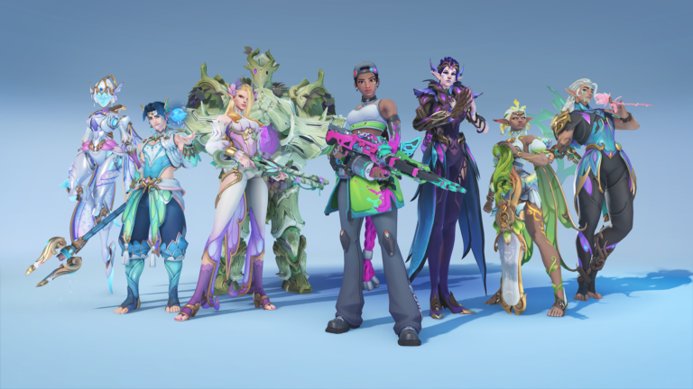 Overwatch2_NEWS's tweet image. 【OW】シーズン2の全スキンまとめ
━━━━━━━━━━━━━━━
■ミシックスキン
・ソルジャー
・ゲンジ(武器)

■バトルパス
・LW
・ウーヤン
・アッシュ
・モイラ
・エコー
・イラリー(UL)
・シエラ(UL)

■スターターパック
・ネコパンダ

■新スキン-サクラ
・ハンゾー
・ゲンジ
・フレイヤ
