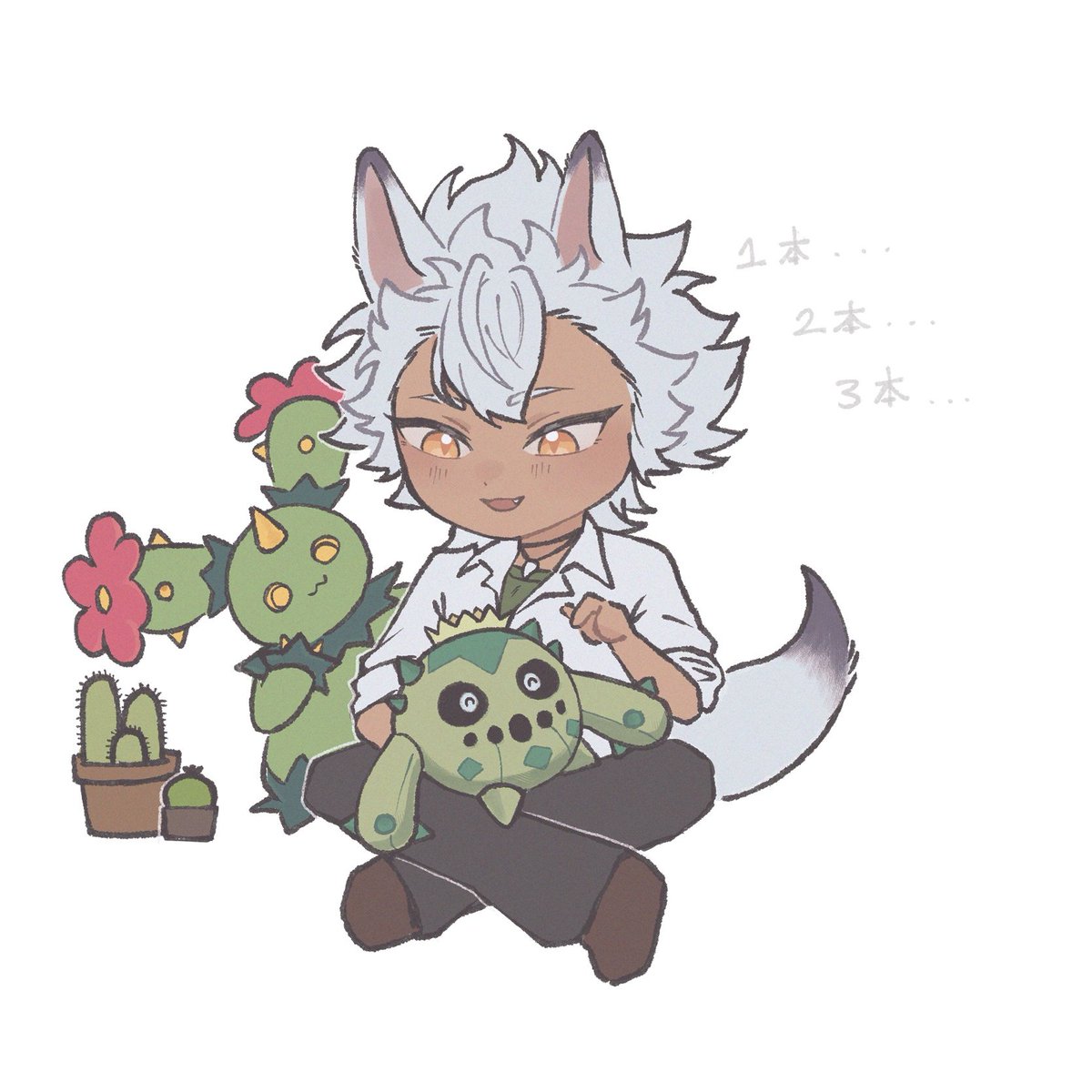 ___1HP's tweet photo. pkmn x twst 🐺🌵
counting cacnea's spines.. https://t.co/JRDYMlQNSS