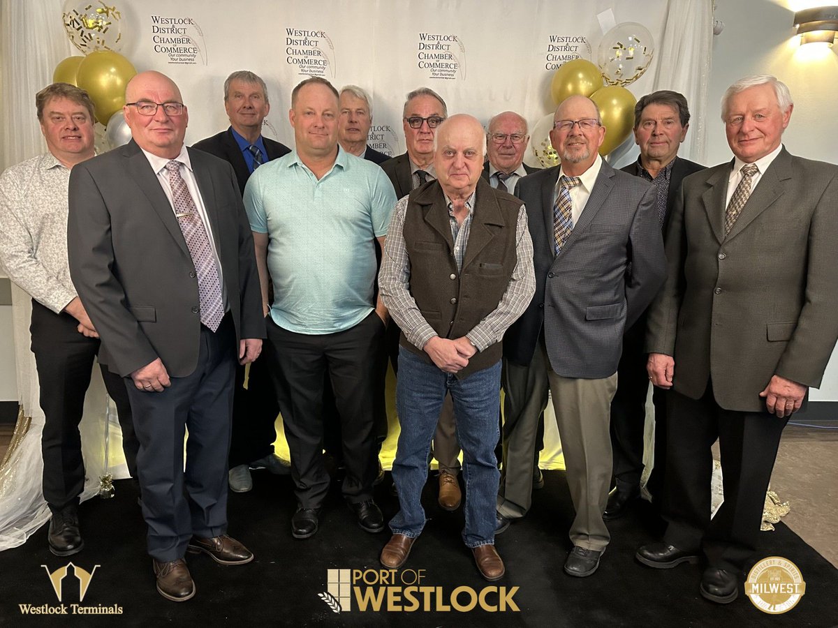 WTLTerminals's tweet photo. Last Saturday, we had the pleasure of attending the 2026 Westlock and District Chamber of Commerce Gala.
#CommunityStrong #BusinessExcellence #ProudToBeLocal #OnlyTheBeginning #WestlockTerminals #WTLTerminals @WTLTerminals #PortOfWestlock #MilwestDistillery @MilwestSpirits https://t.co/HXx2dhj7Dj