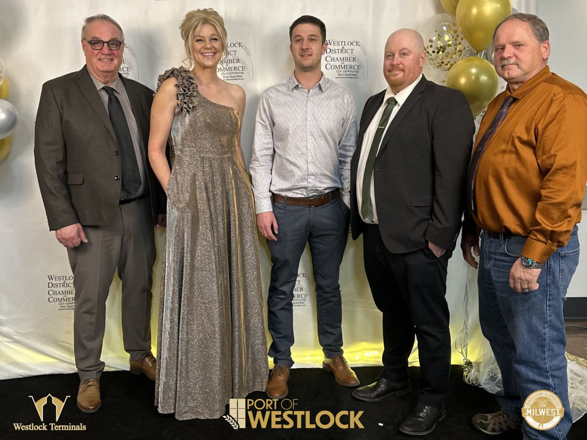 WTLTerminals's tweet photo. Last Saturday, we had the pleasure of attending the 2026 Westlock and District Chamber of Commerce Gala.
#CommunityStrong #BusinessExcellence #ProudToBeLocal #OnlyTheBeginning #WestlockTerminals #WTLTerminals @WTLTerminals #PortOfWestlock #MilwestDistillery @MilwestSpirits https://t.co/HXx2dhj7Dj
