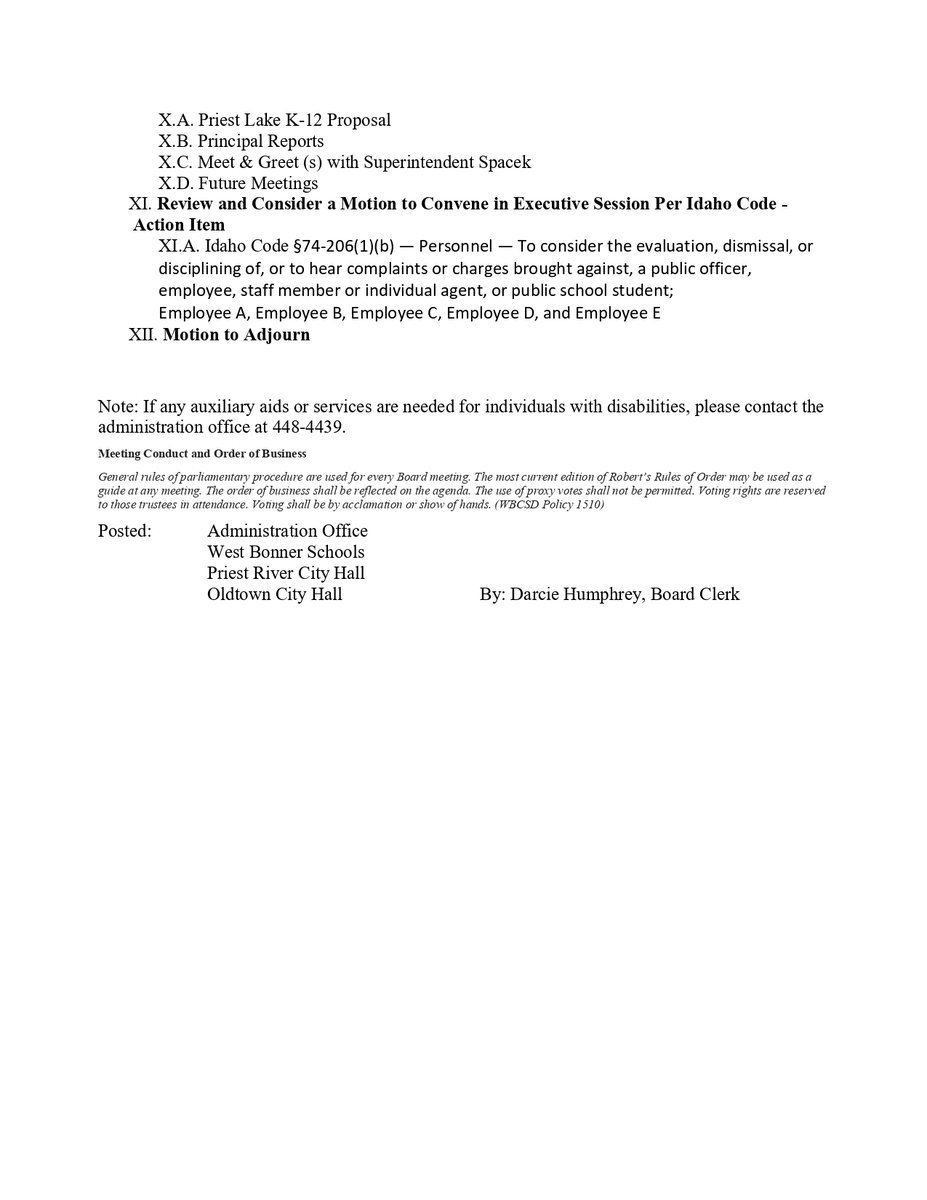 Hello everyone, and happy Monday!
Please see the attached Agenda for this week's meeting, which will be held at the District Office.