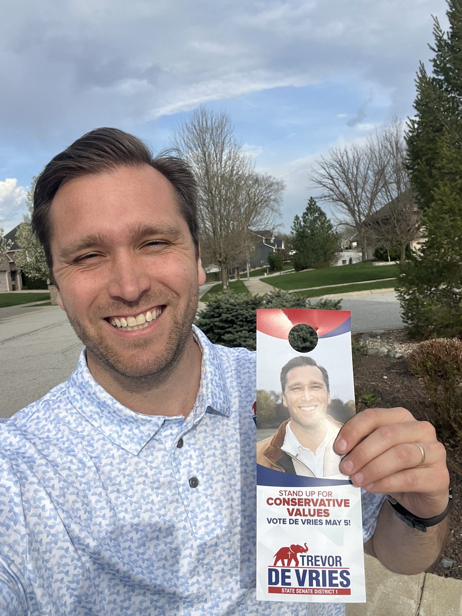 Trevor De Vries for State Senate tweet media