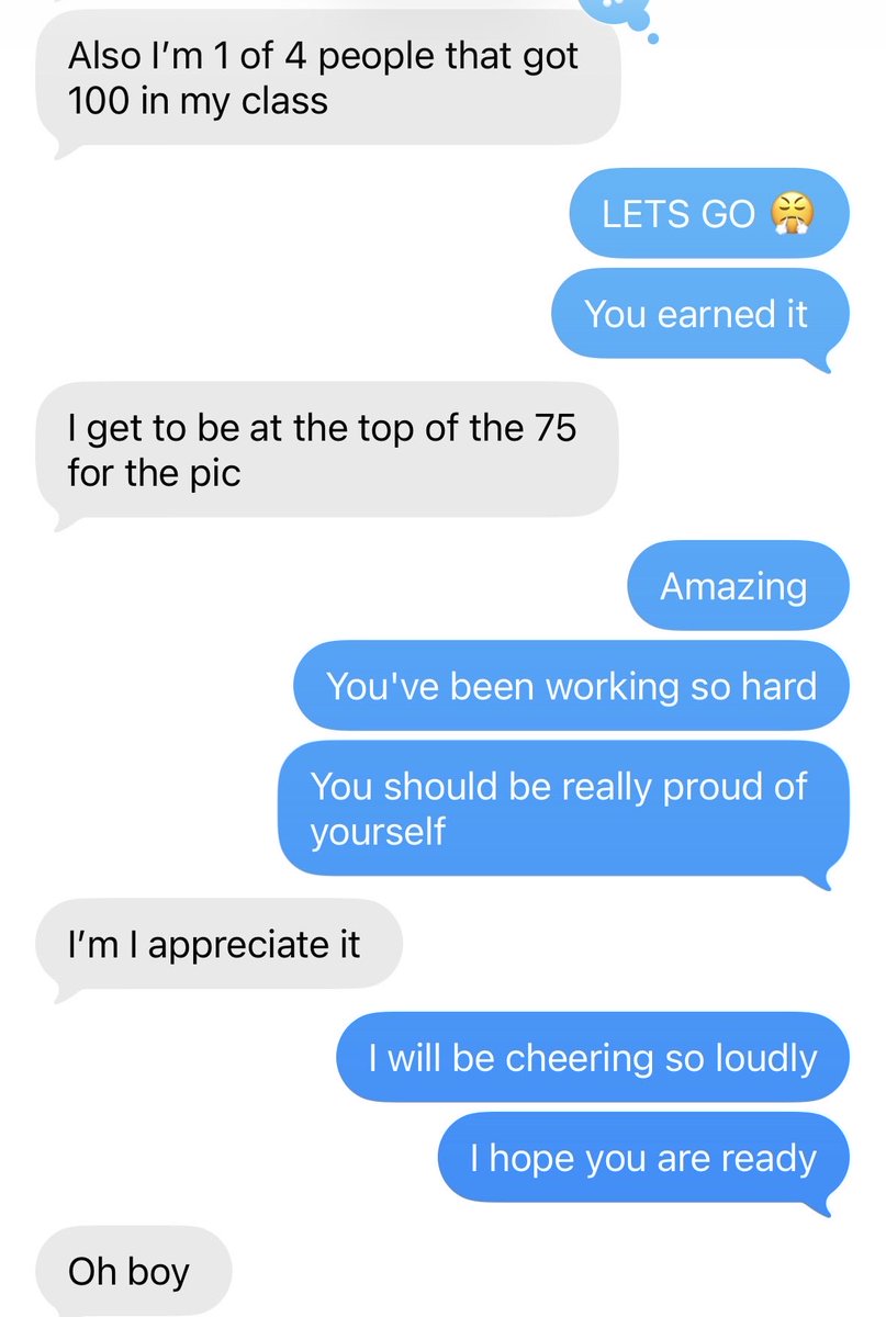 anenglishteachr's tweet image. A teen I used to homeschool is graduating his trade school program with a 100 average

Pretty great for a kid who struggled in school due to his dyslexia and didn't learn to properly read until he was 14/15

These are the best moments as a teacher