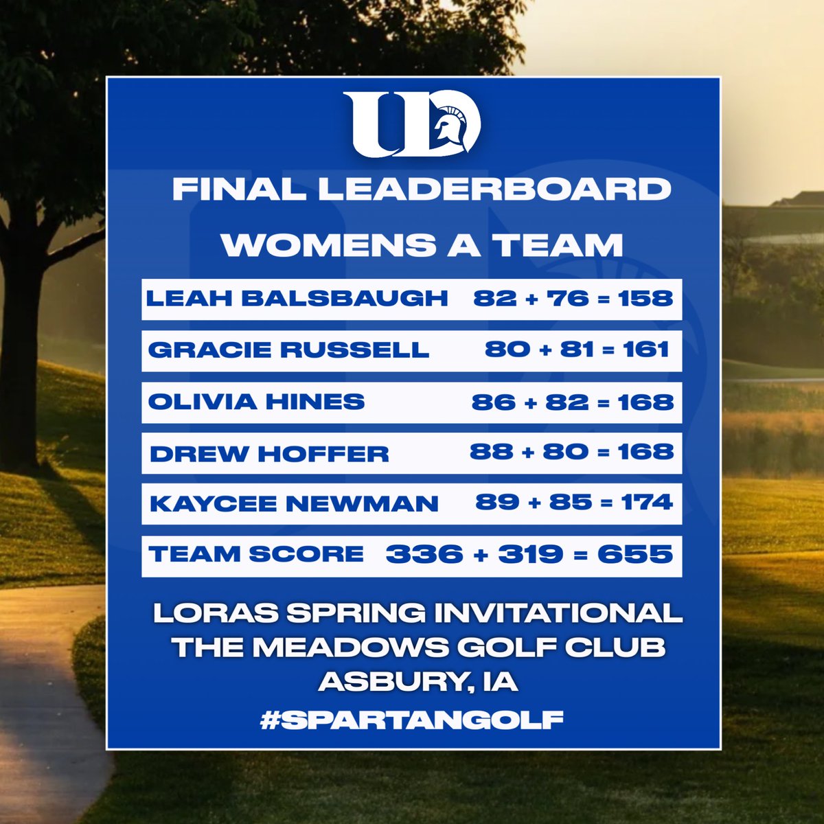 UD Golf (@DbqGolf) / Posts / X