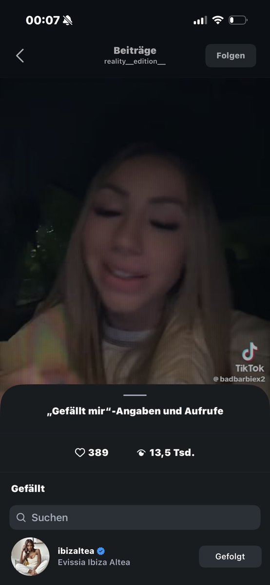 NicolaBons83032's tweet image. Ibiza ha messo like al video sulla sorella di Lucia #GFVIP