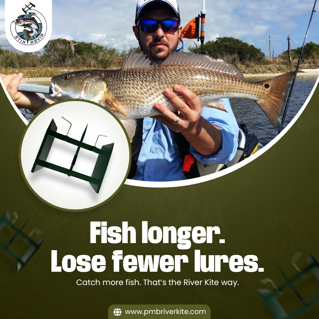 PoorMansBoatCom's tweet image. Fish longer, Lose fewer lures, Catch more fish.
That’s the River Kite way.
.

#CatchMoreFish #FishingMadeEasy #RiverGear