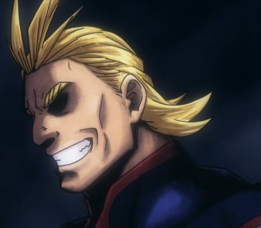 Endeavor_No1's tweet photo. All Might looks so scary… https://t.co/kB6a6xylfE