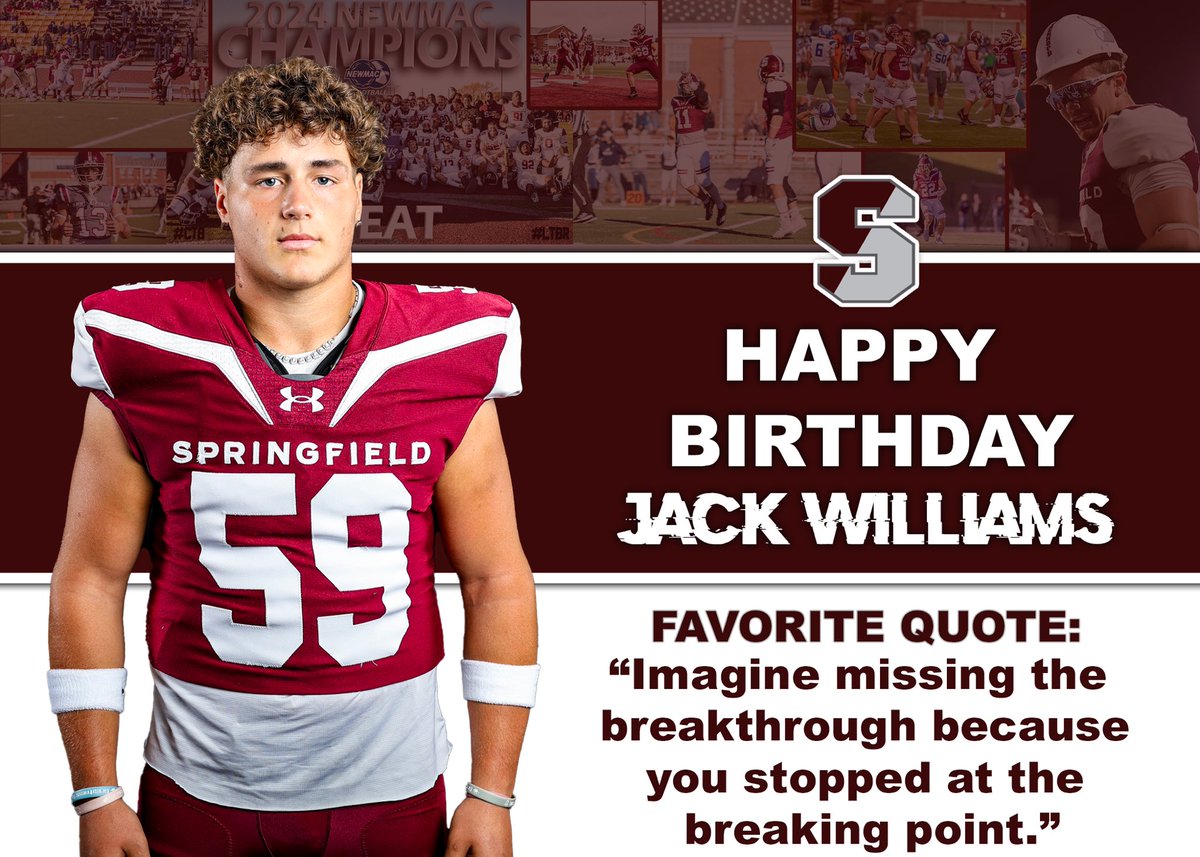 Springfield Football tweet media