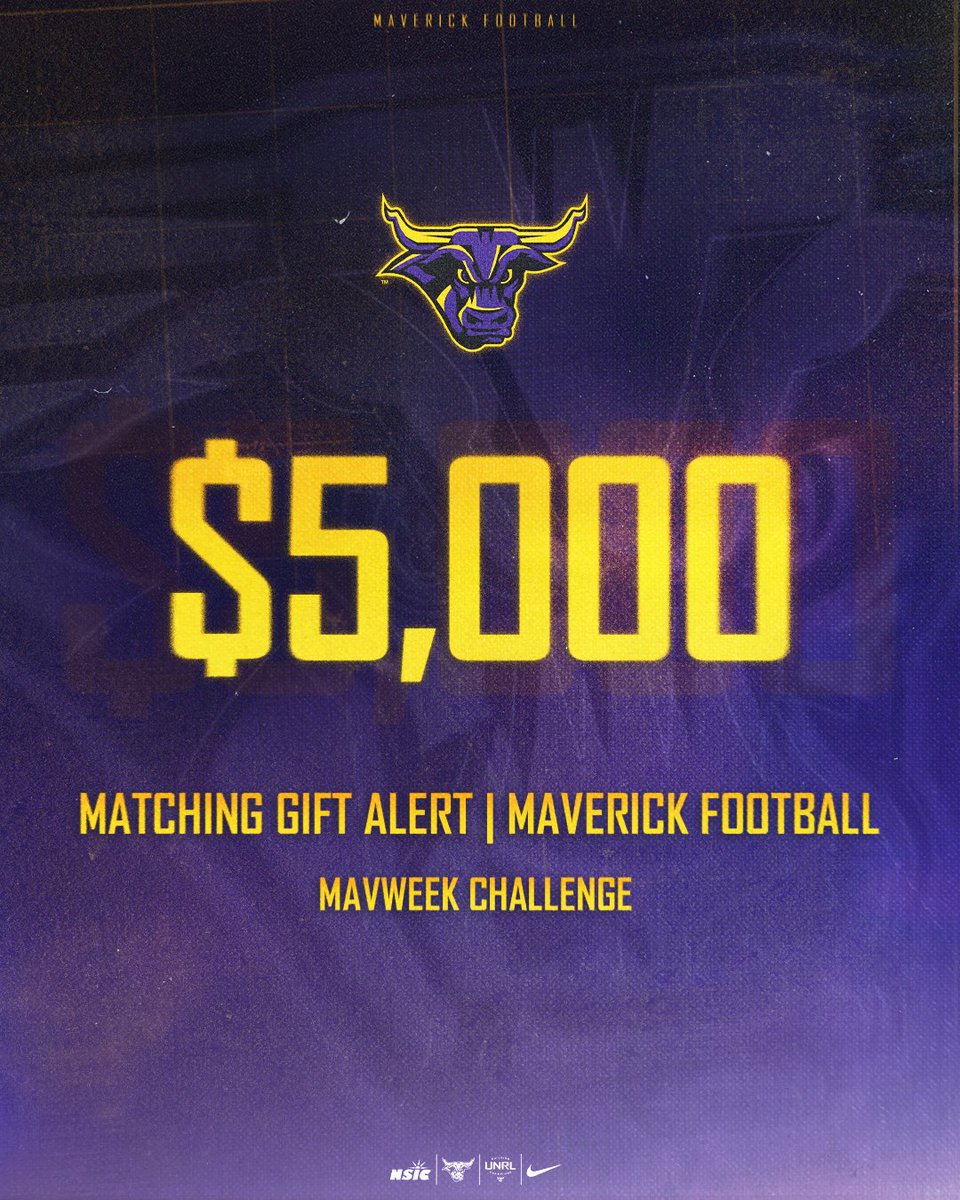 MinnStFootball's tweet photo. We're off and running with the MavWeek Challenge for Maverick football - make your gift to Mavericks and have it matched in honor of Jason Westerlund.

Donate today at https://t.co/ToRSh2XHej https://t.co/BPj3gEVz0L