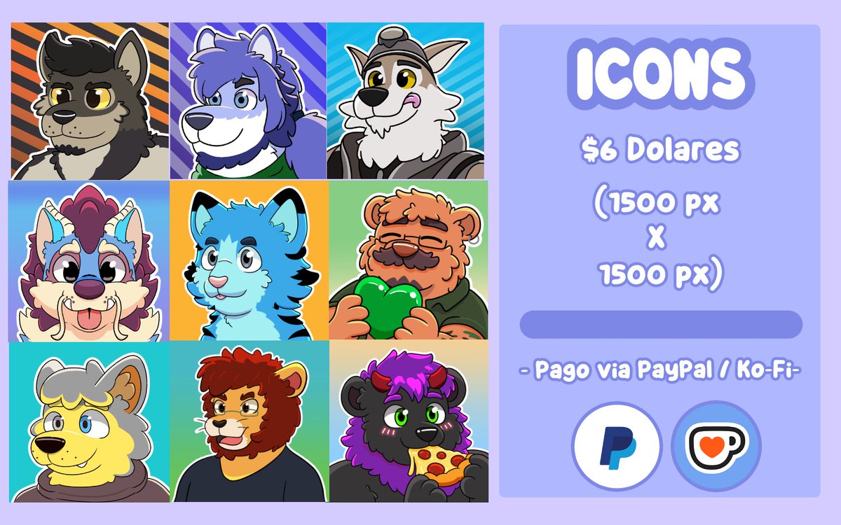 Commission still open! If you're interested DM me. / Las comisiones aún están abiertas, si te interesa puedes preguntar sin ningún compromiso 🐻❤️. Rawr.
