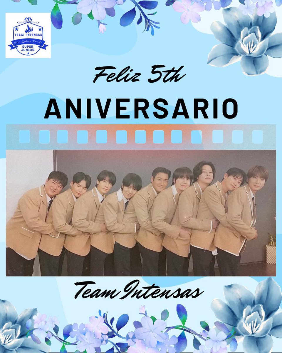 5 años pasaron volando!! Que sean 10, 20, 30 años más junto a las mujeres más lindas que he conocido! 🩷
#SUPERJUNIOR #슈퍼주니어
#TeamIntensas #5añosjuntas