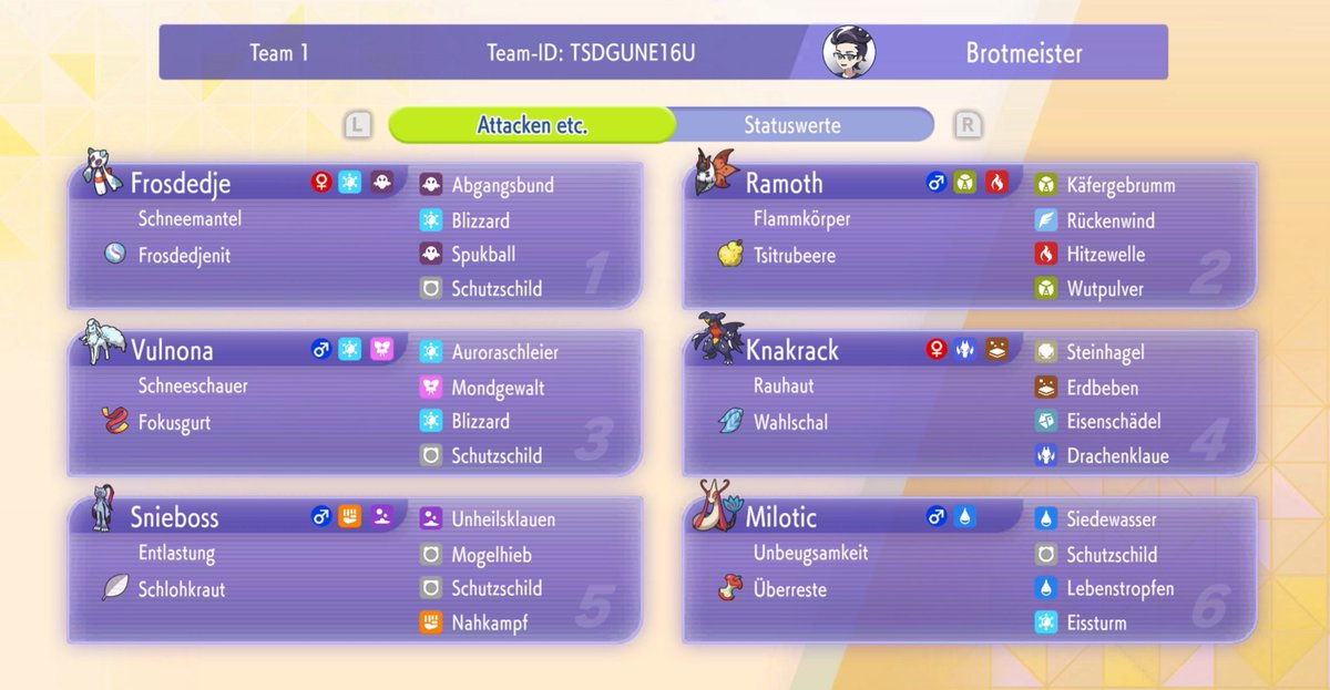 TAG 2 an dem ich mich im VGC / Pokemon Champions probiere und ich bin komplett süchtig. Hyperball Rang 2!

Beim Teambau Rund um meine Favoriten (Froslass &amp; Volcarona) wurde mir auch echt gut geholfen und ich bin überrascht wie viel Tiefe Competitive Pokemon hat.