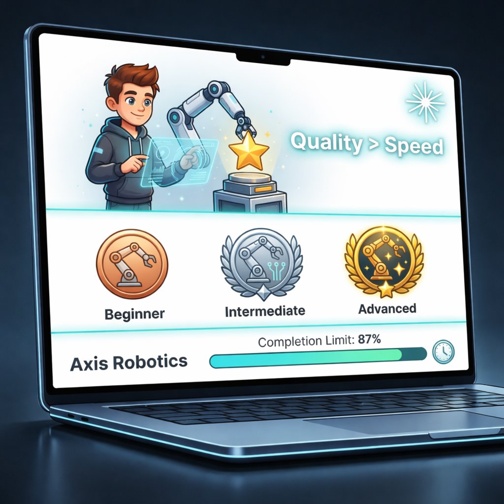 AdeolaAwoniyi1's tweet photo. WEEK 2 — DAY 1: How to Complete Axis Tasks Efficiently.

Last week was the "what." This week is the "how."

Day 1 is about one thing: execution. Not fast. Not blindly. Efficiently. 

Let me show you how to master the @axisrobotics Hub. 👇

#AXISAI #AxisTasks #PhysicalAI https://t.co/3cM8fhDfsh